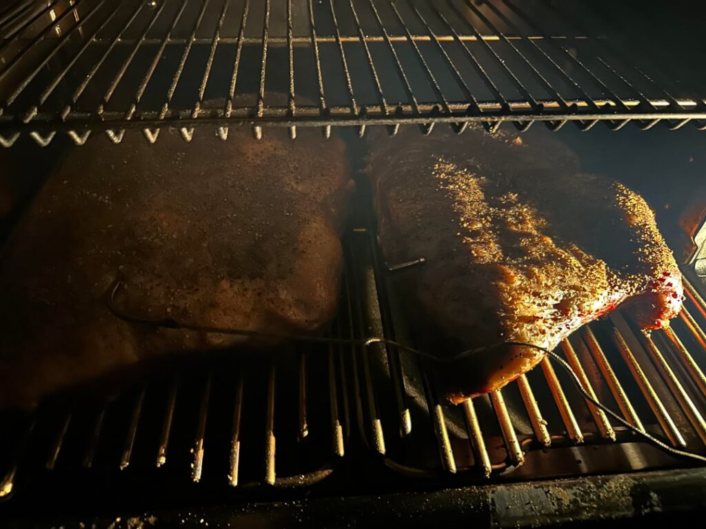 Big boy, had to split it. 22lbs before trimming