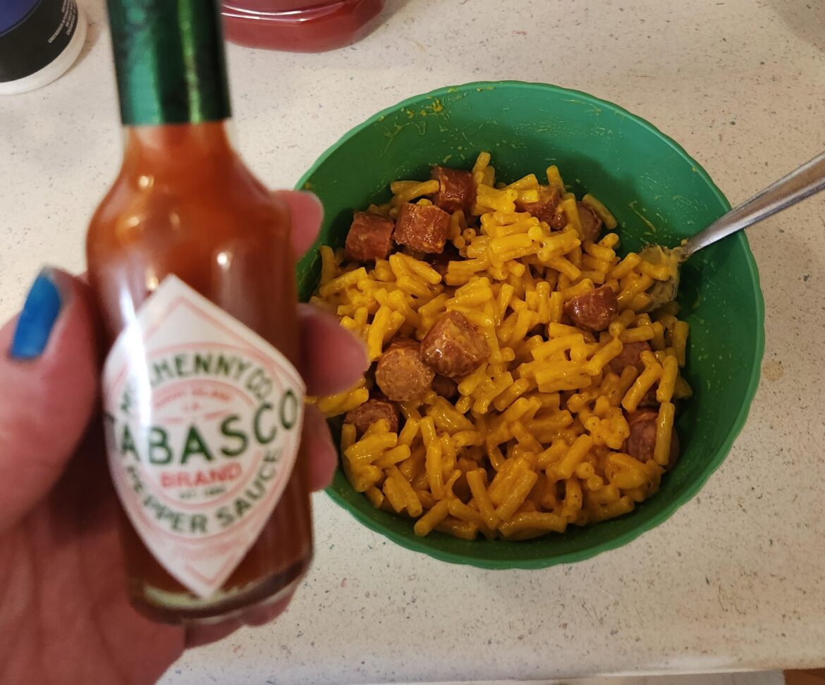 Vodka makes me hungry