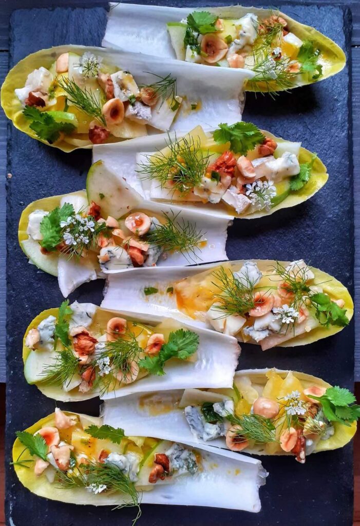 Belgian endive salad Belgian endive salad