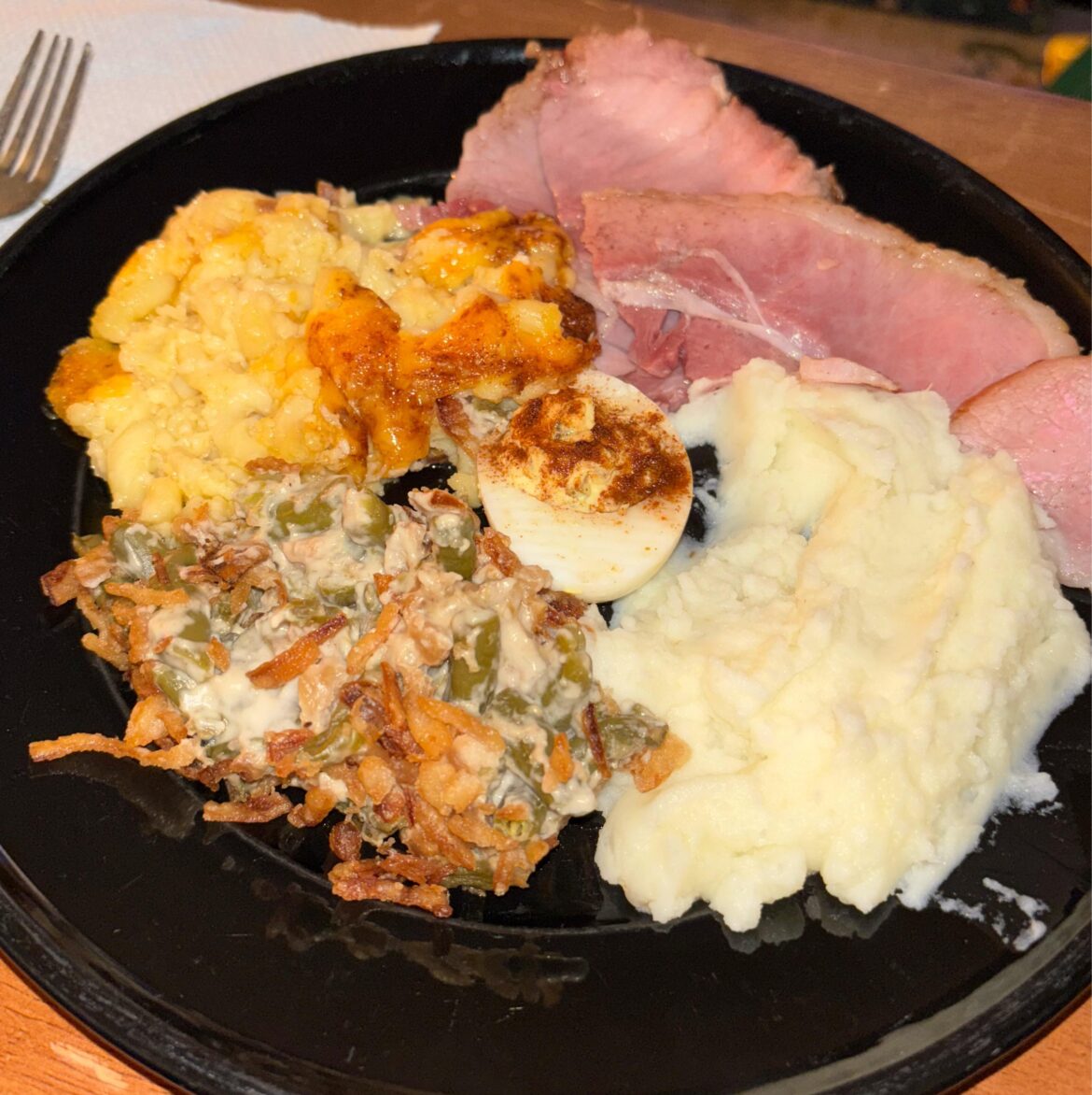 My last plate of Christmas leftovers. 2nd year handling the whole meal. It’s a satisfying feeling