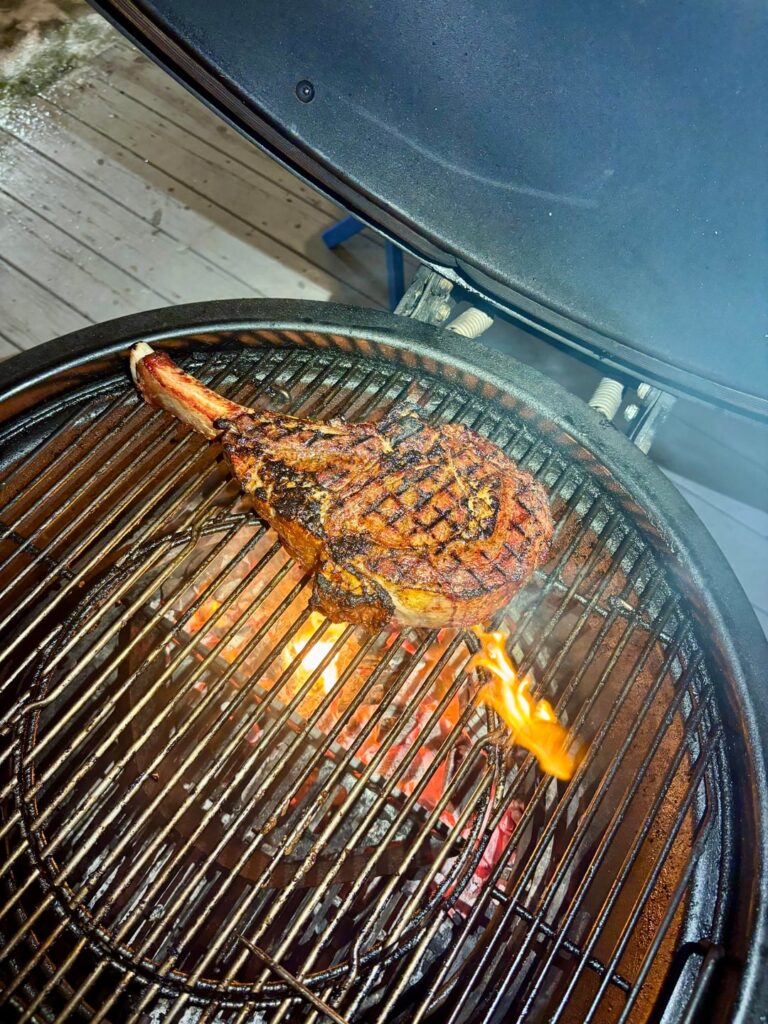 Little tomahawk I did tonight!