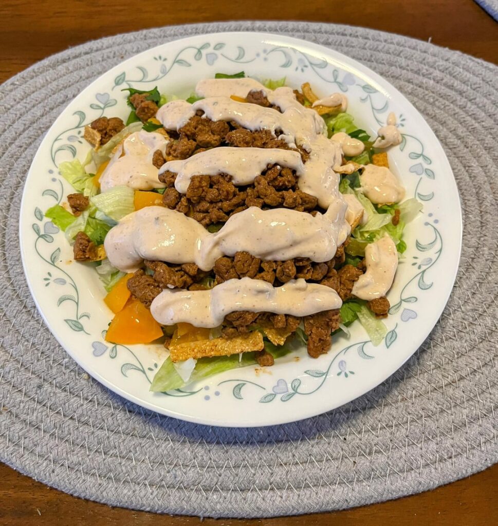 200cal - taco salad