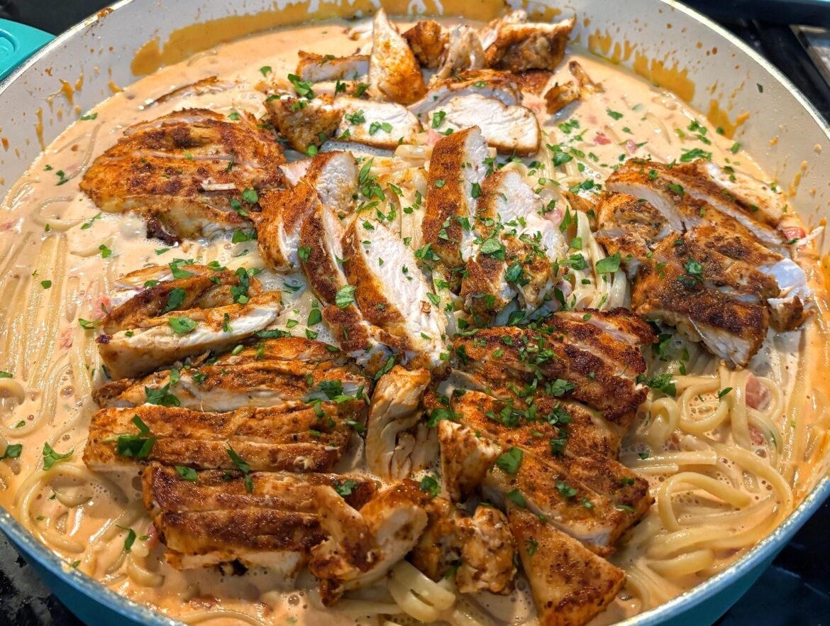 [Homemade] Creamy Cajun Chicken Pasta