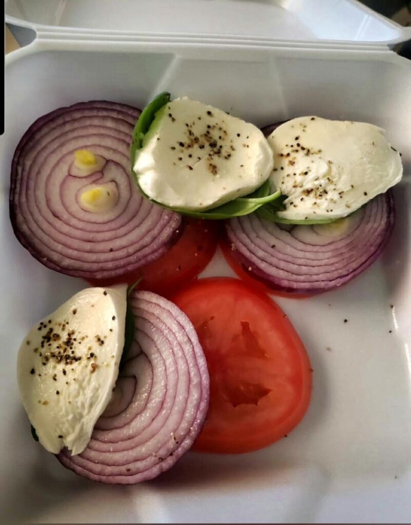 I ordered a caprese salad a few years ago. It haunts me to this day.