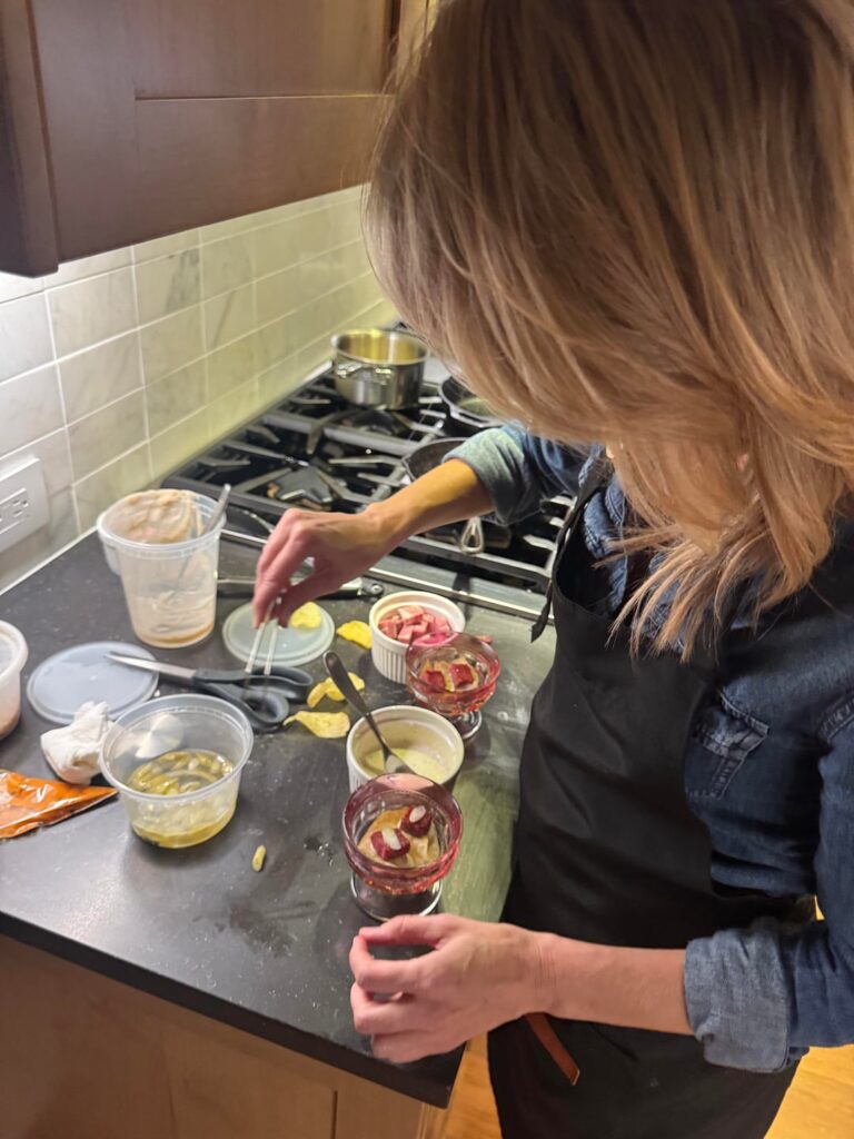 Girlfriend made 5 course tasting menu for my birthday