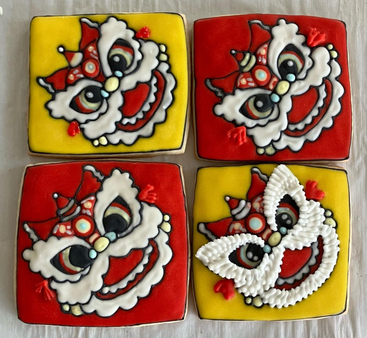 Dragon Dance Cookies
