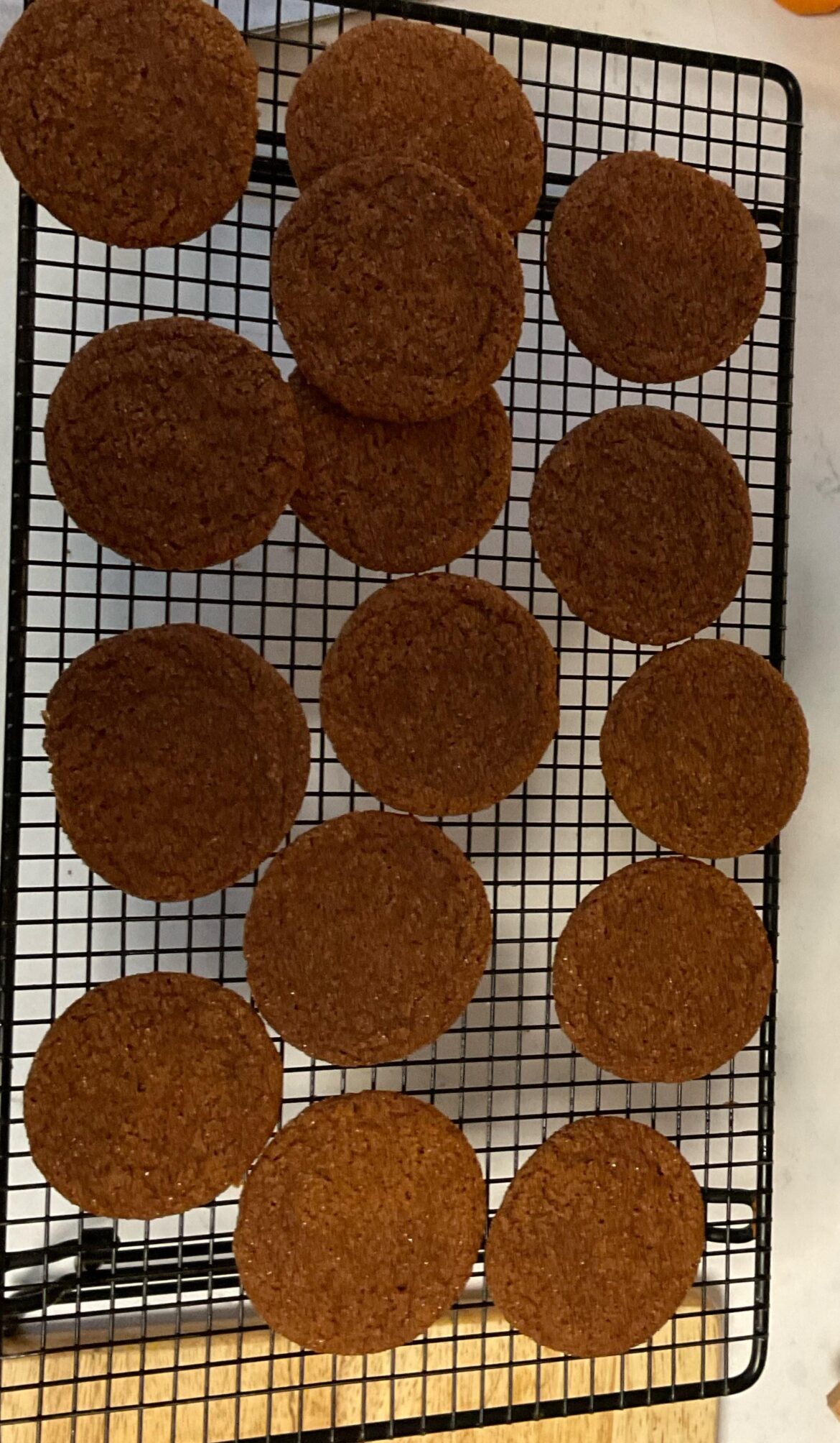 Ginger Cookies (aka “Granddaddy’s Cookies)