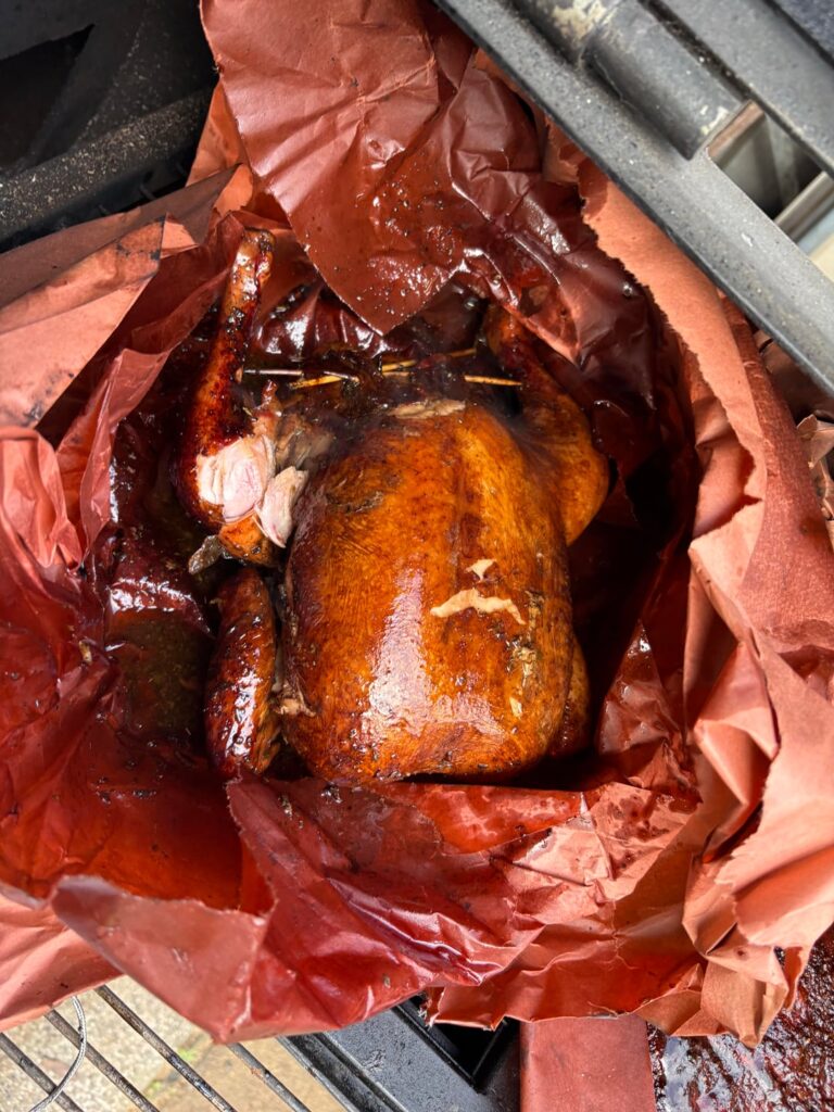 Smoking chicken for first time with some pork ribs