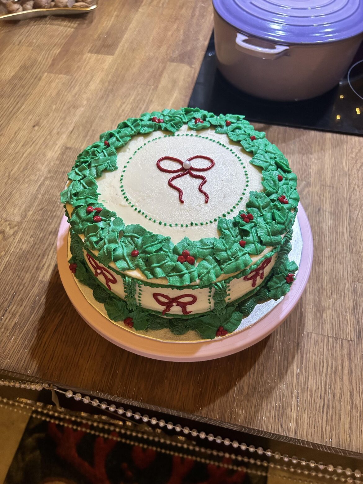 Made my first ever Christmas cake :)