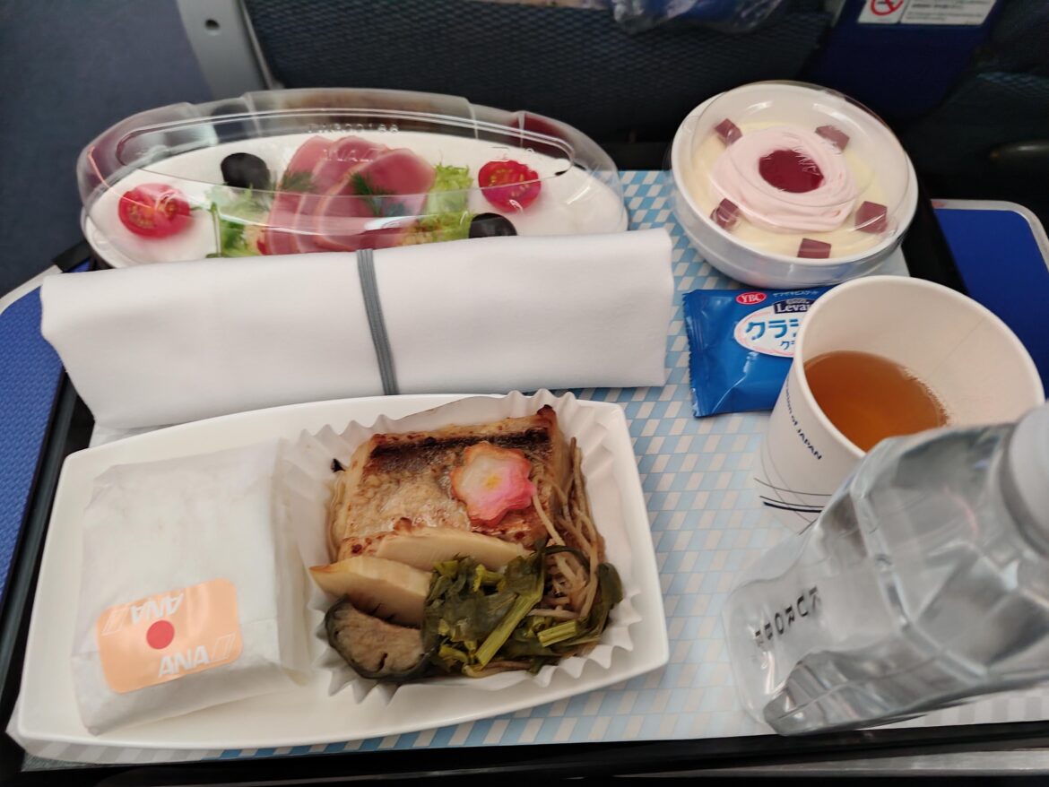 ANA in-flight Economy Narita > Vancouver