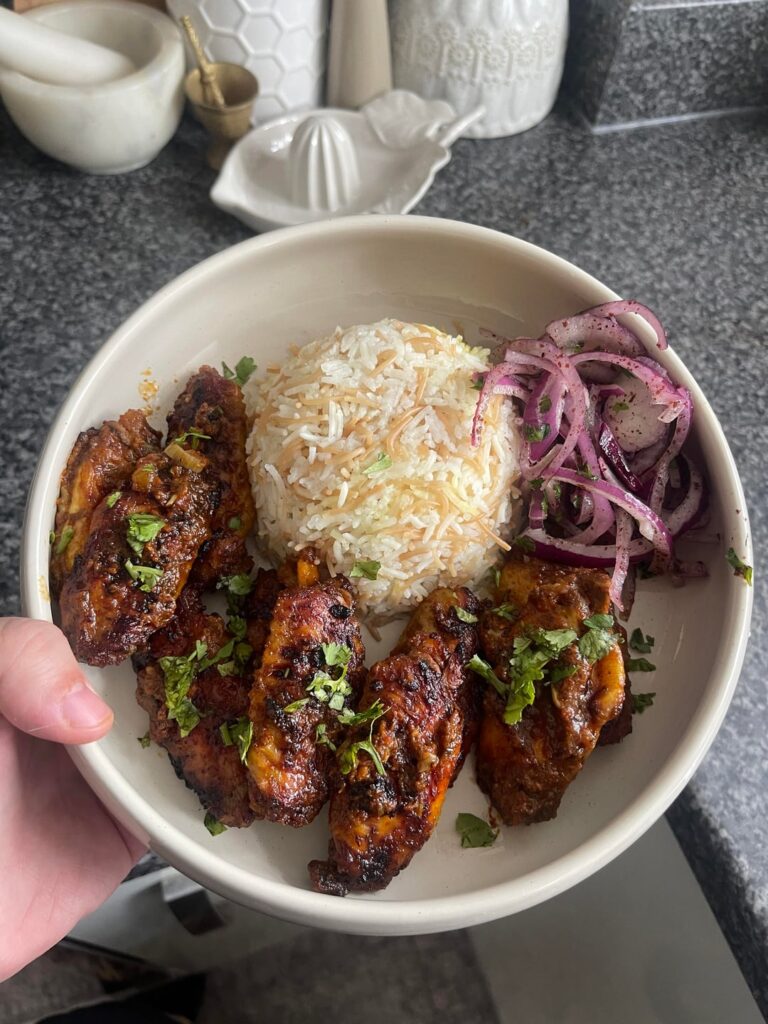 [homemade] Smokey Turkish wings one of my fave meals