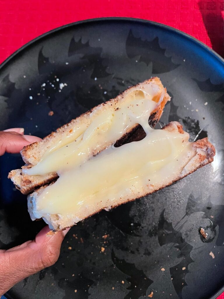 Second grilled cheese of the day