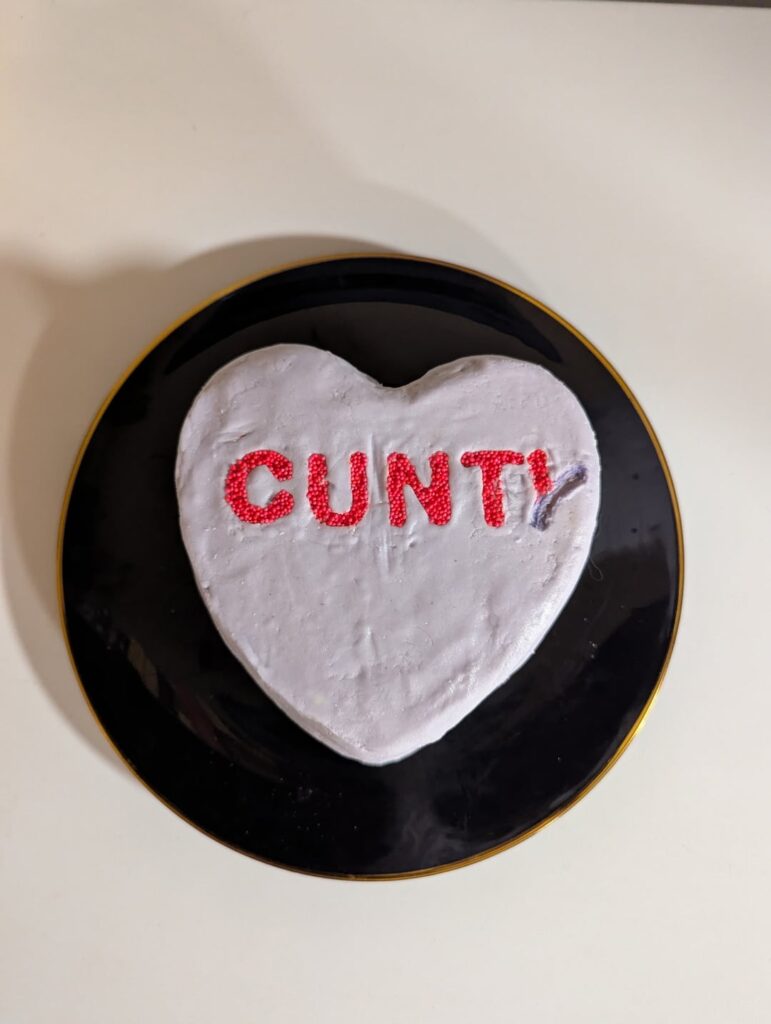 Finished My Wife's Birthday Cake