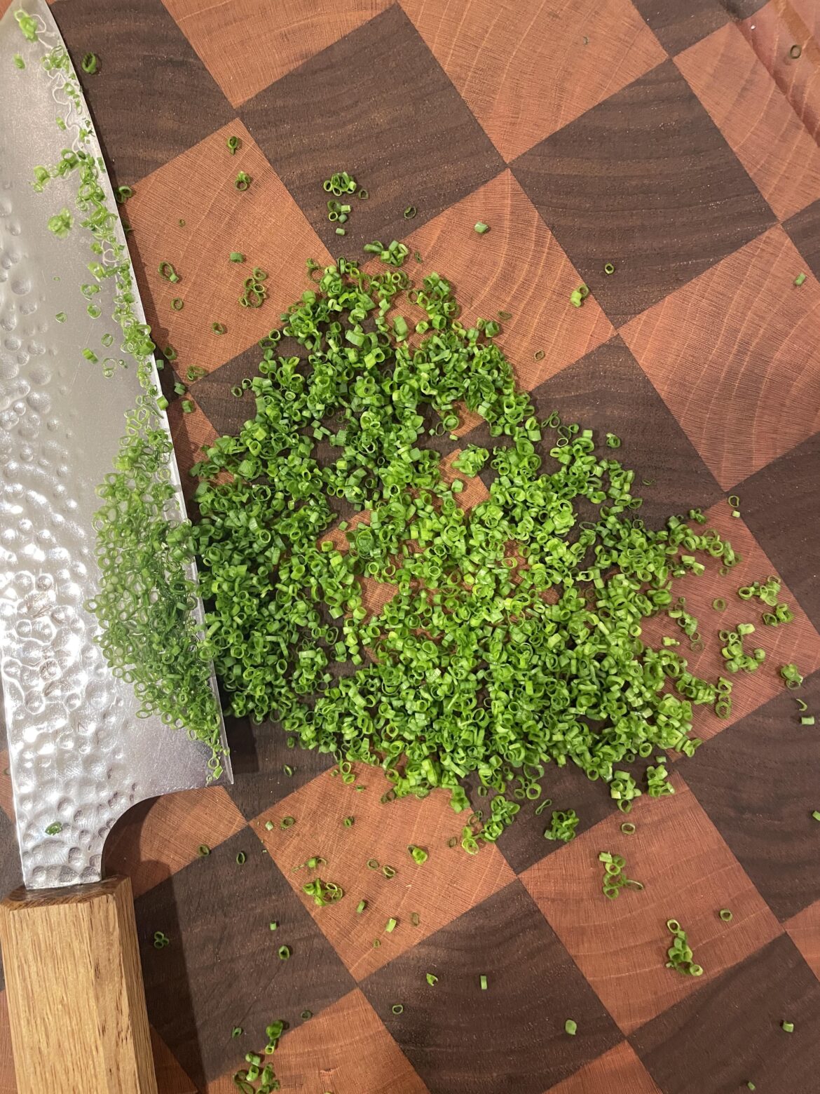 Cutting a couple of chives almost every day until this Reddit says they’re perfect. Day 70