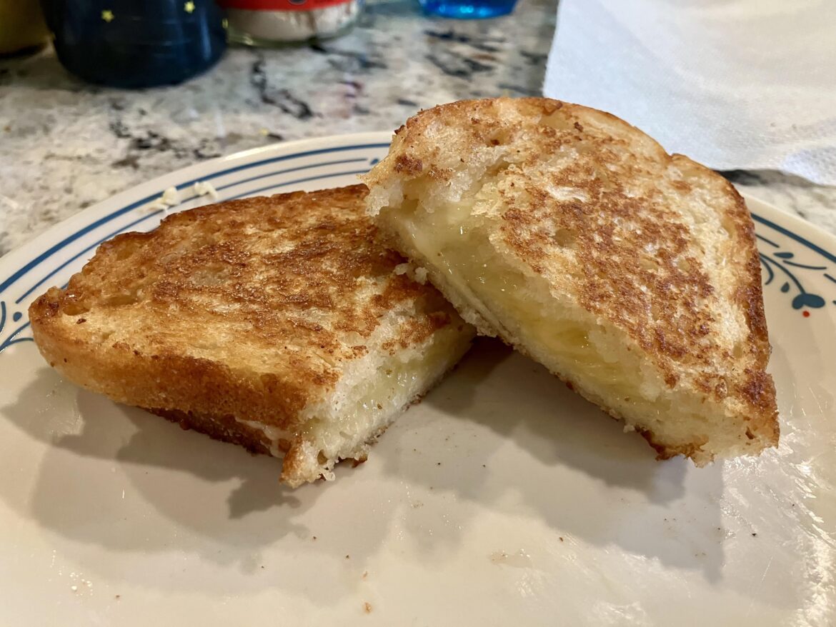 Gouda on sourdough