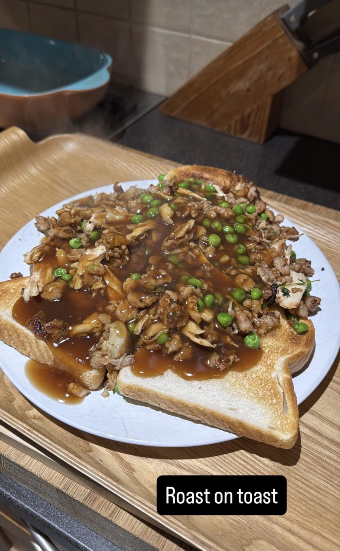 I present to you, Roast on toast