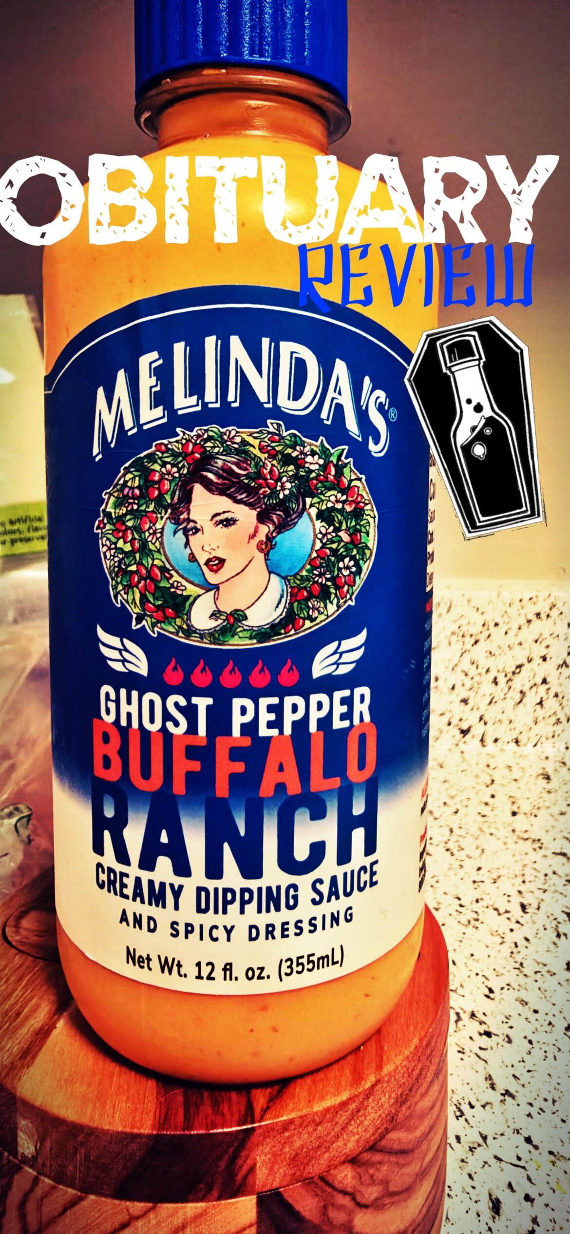 Melinda's Ghost Pepper Buffalo Ranch - OBITUARY REVIEW
