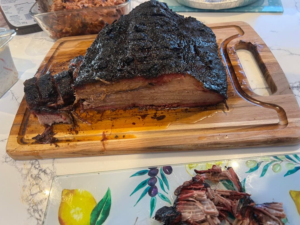 First brisket. lesson: Just get on with it