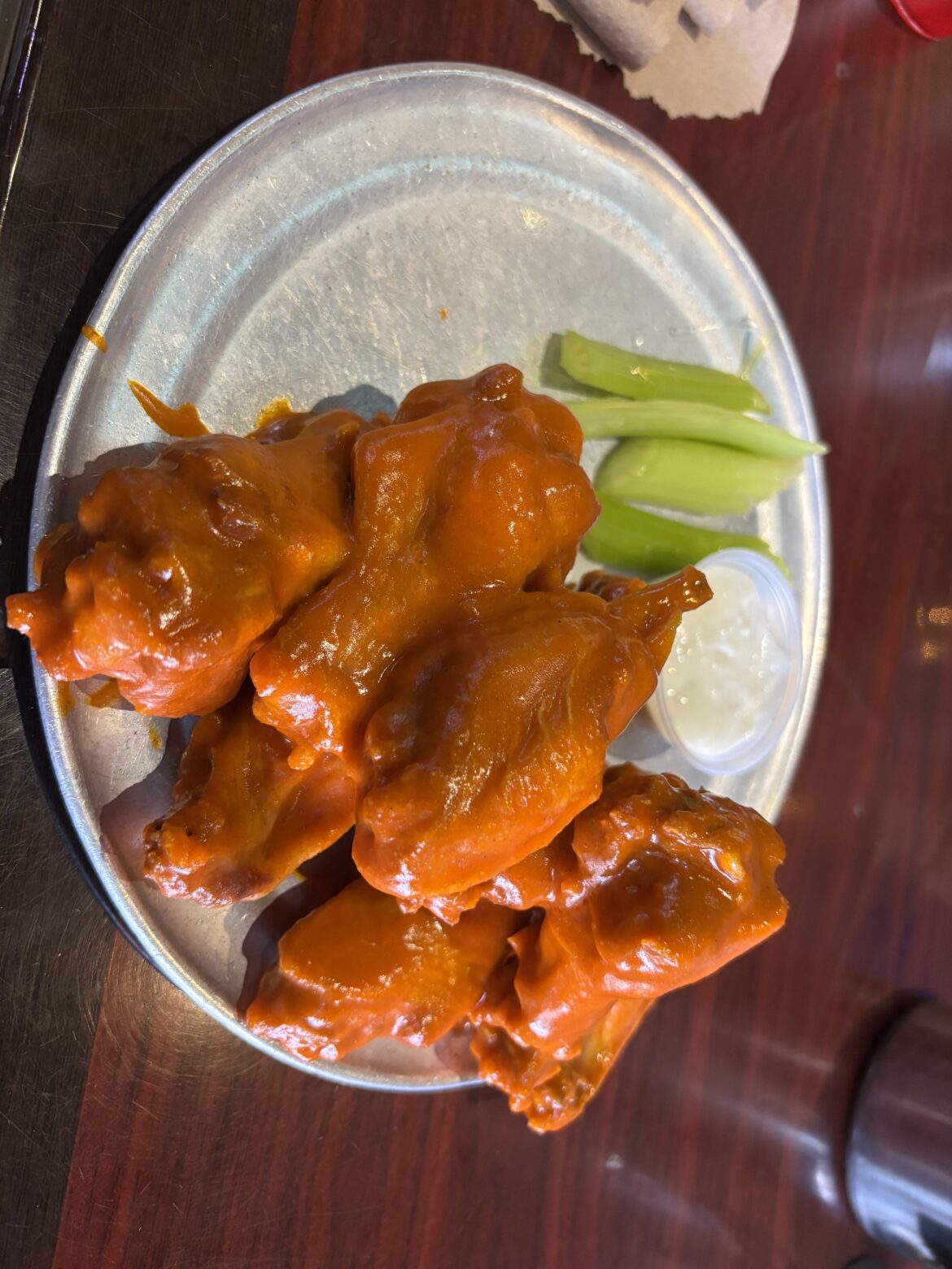 Lunch at Wingzup today