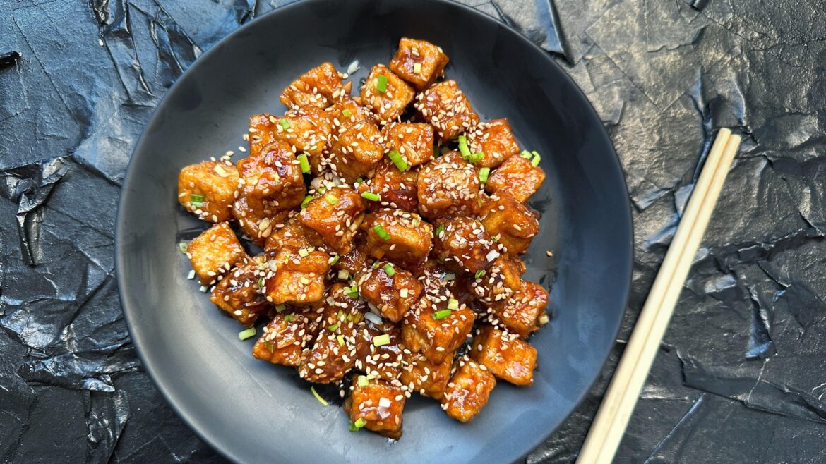 I made Soy Glazed Tofu!!! I made Soy Glazed Tofu!!!