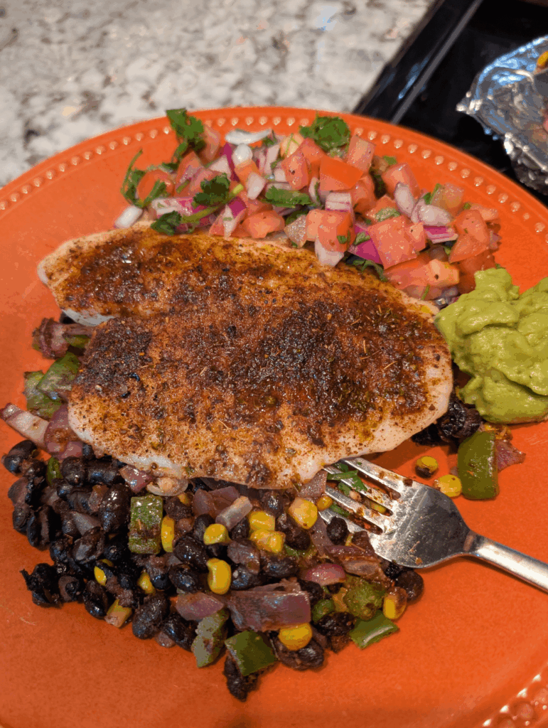 Sheet Pan Mexican Spiced Tilapia