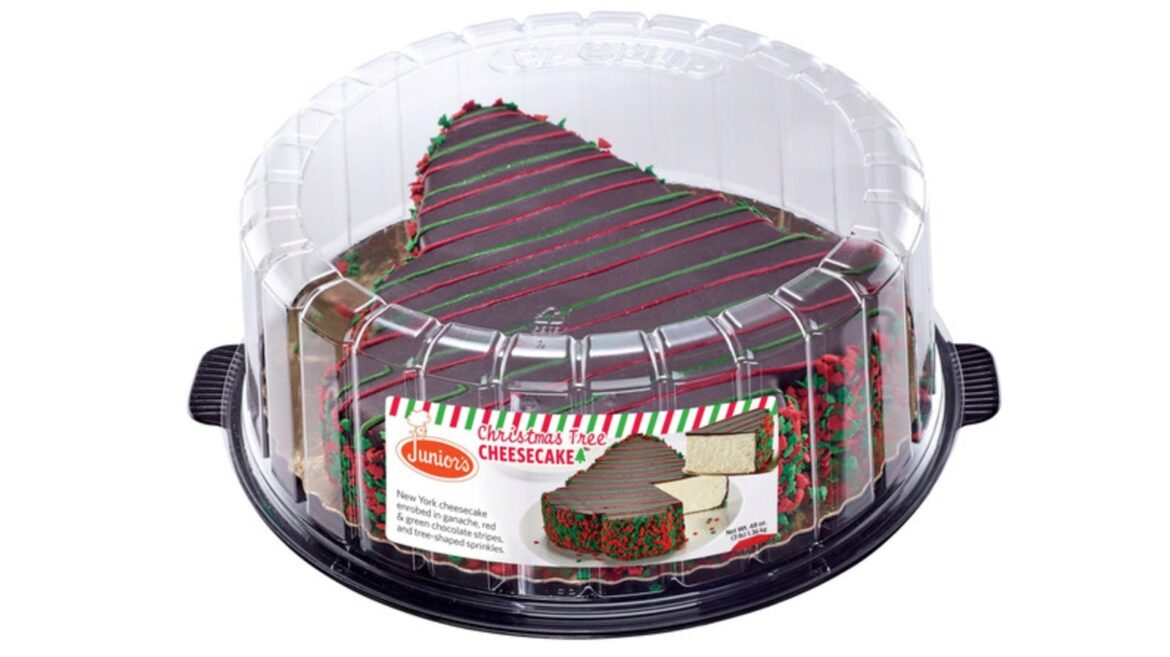 Junior’s Iconic Christmas Tree Cheesecake Is Back At Costco Junior's Iconic Christmas Tree Cheesecake Is Back At Costco