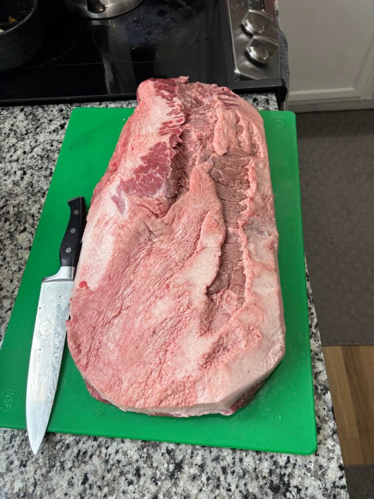 Smoked Brisket on Gas Grill/Pellet Tubes