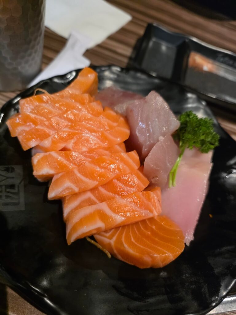 Started weekend with Sashimi and Sushi