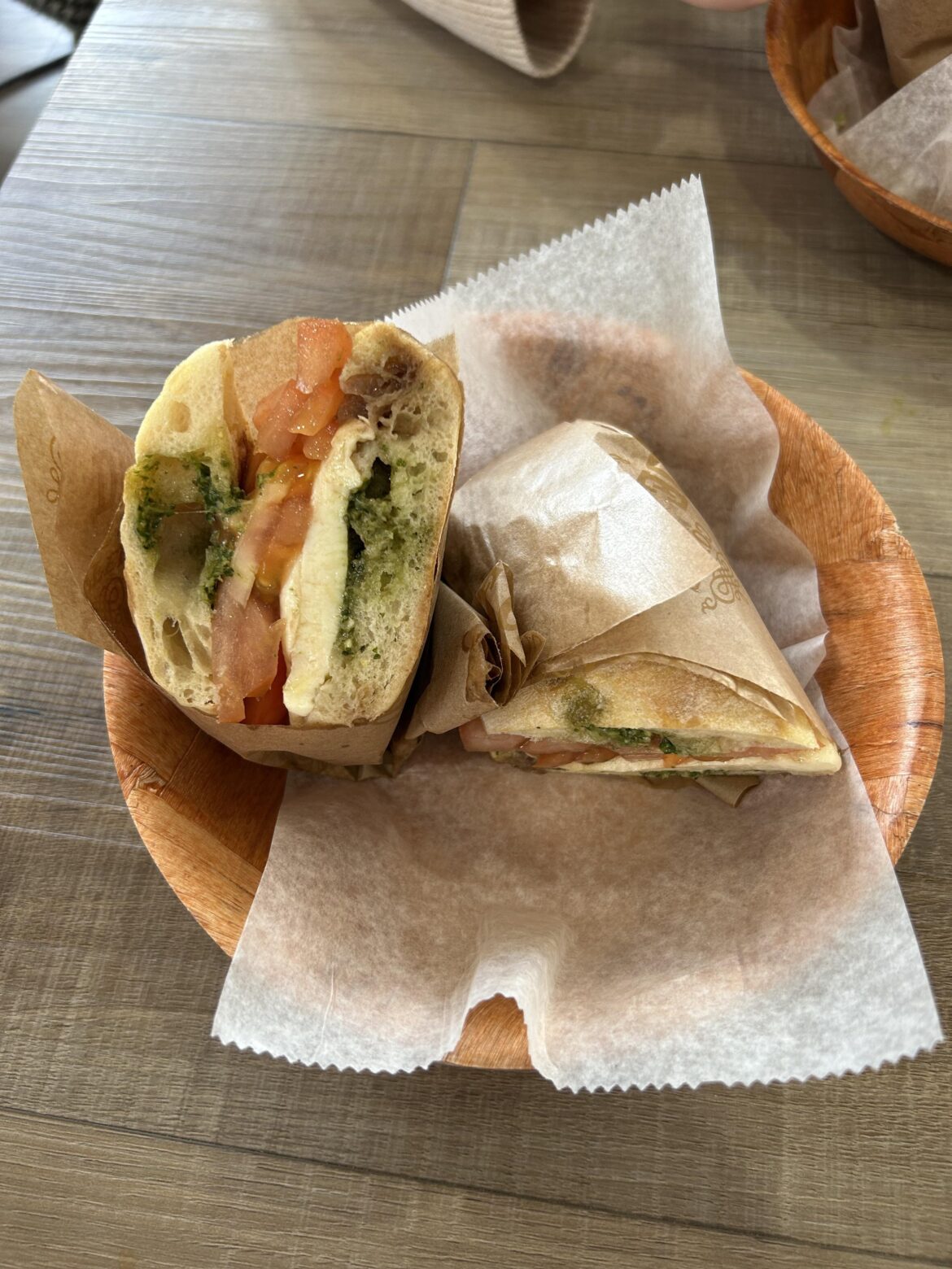 Caprese Sandwich for brunch today