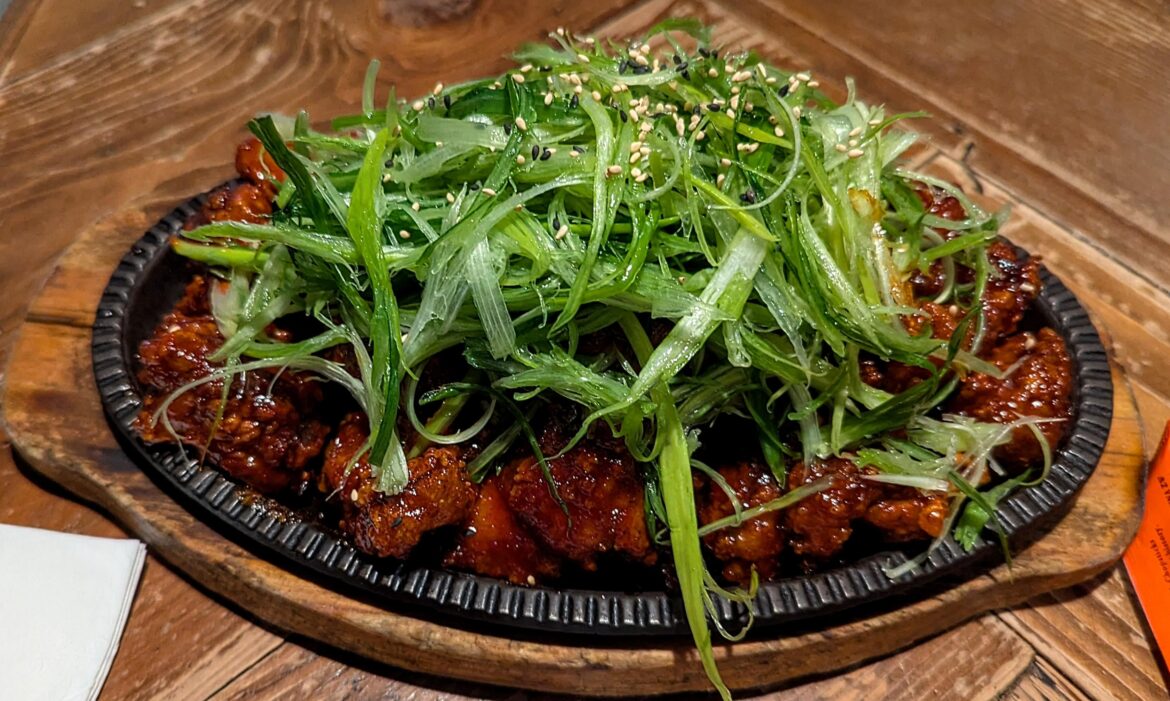 Ordered Scallion Chicken