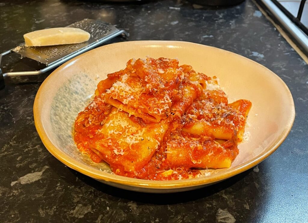 Paccheri all’Amatriciana