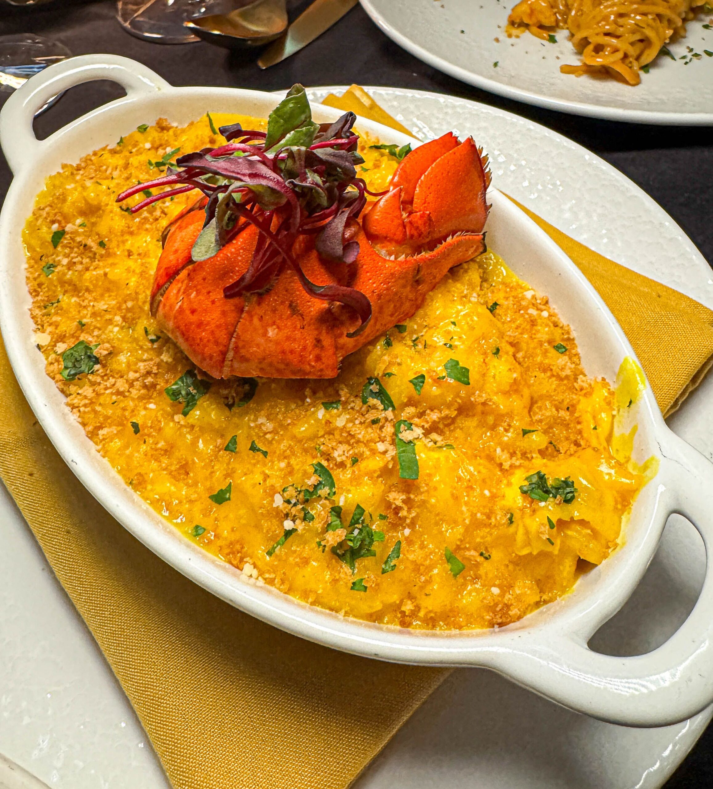 Lobster shrimp risotto