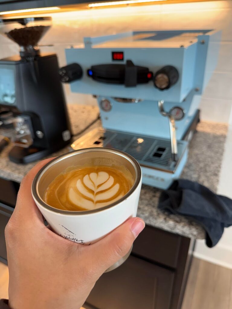 La Marzocco Linea Mini R + Eureka Atom W 65 | My wife’s push present