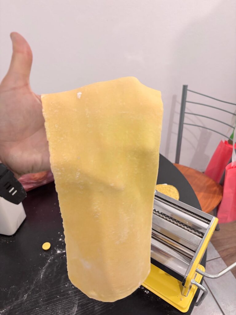 First time making home made pasta!!