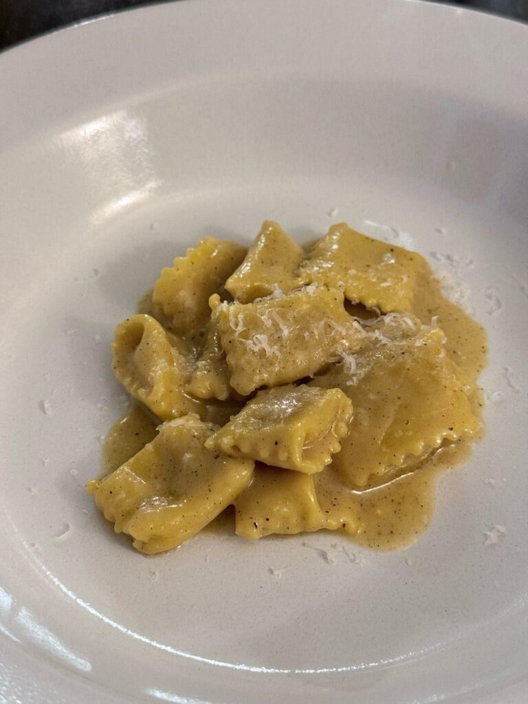 Butternut squash agnolotti