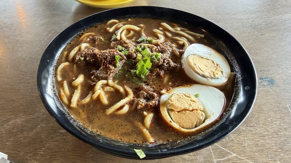 Javanese noodles with beefs