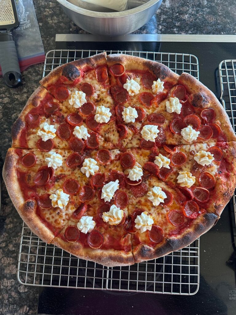 I made some pizza for you guys!