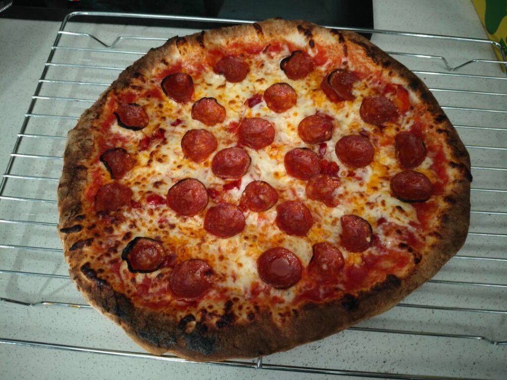 Weekend spicy pizza