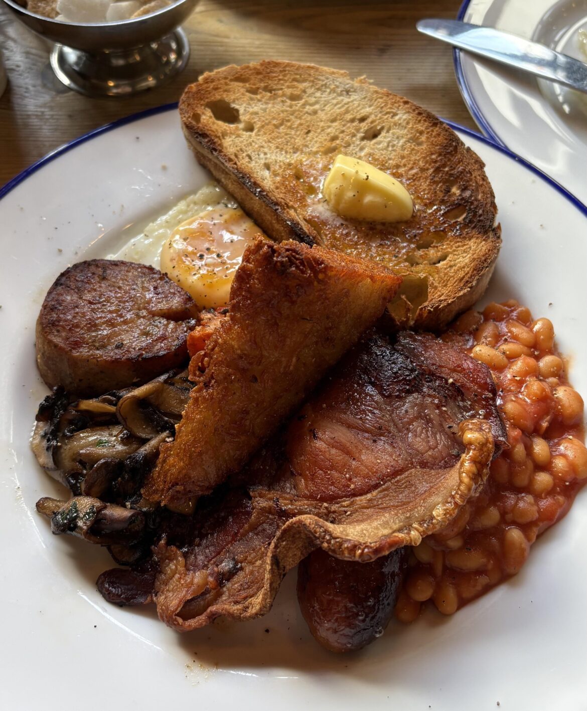 Full English – Saffron Huns, Falmouth, £12.75. Full English - Saffron Huns, Falmouth, £12.75.