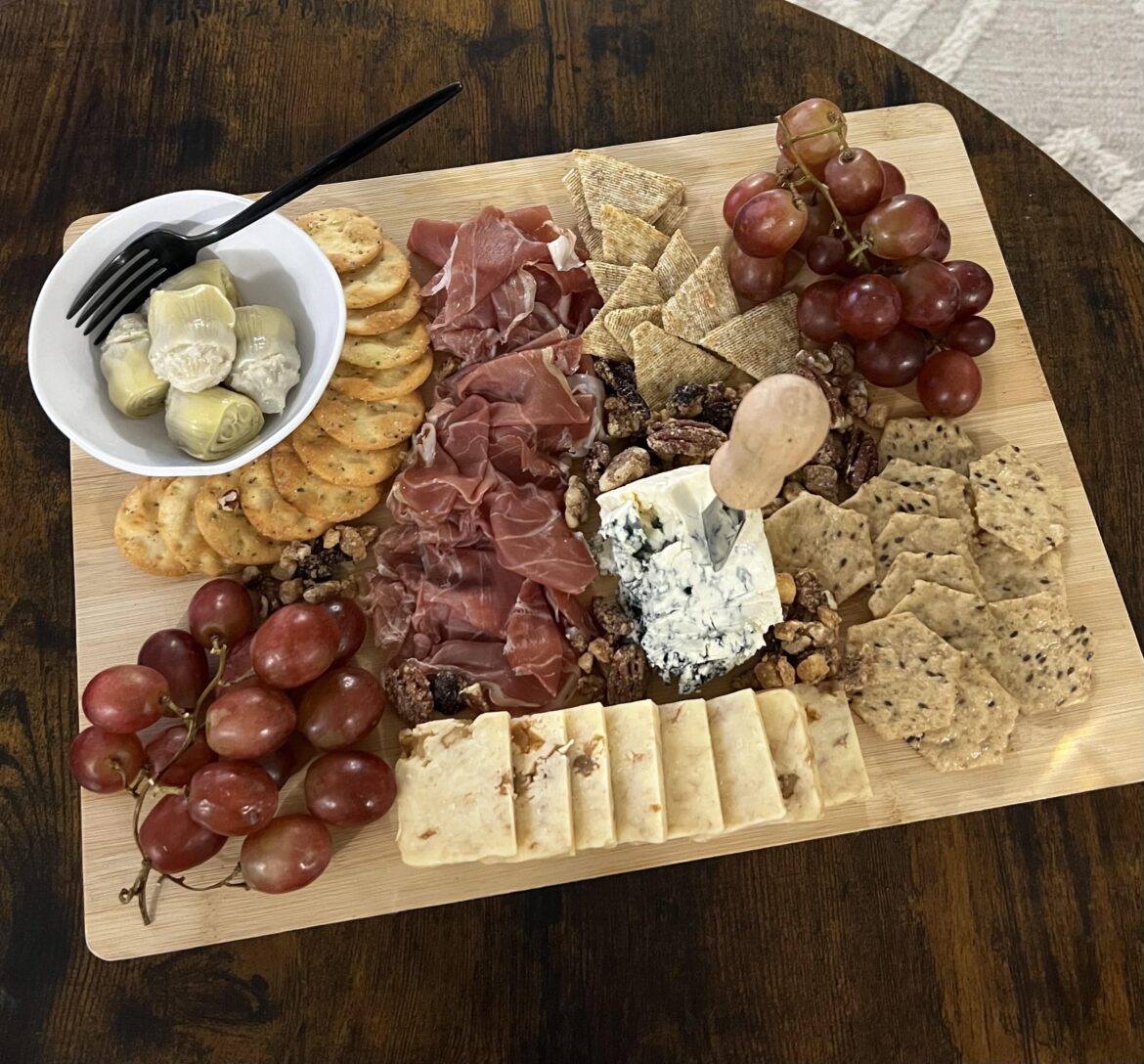 A humble board for two