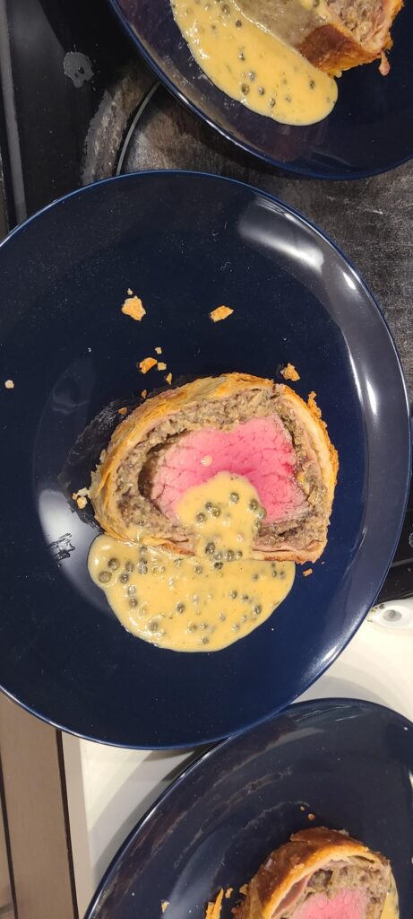 Beef Wellington (first time)