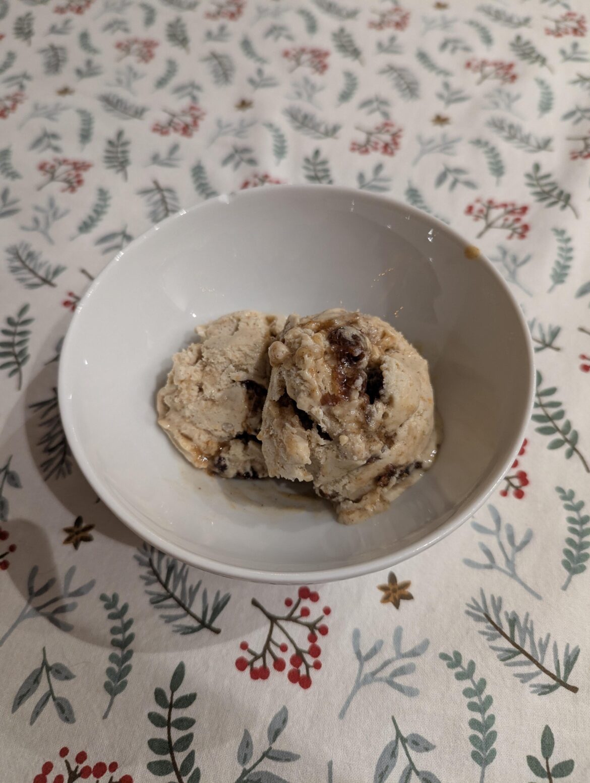 Mince pie ice cream