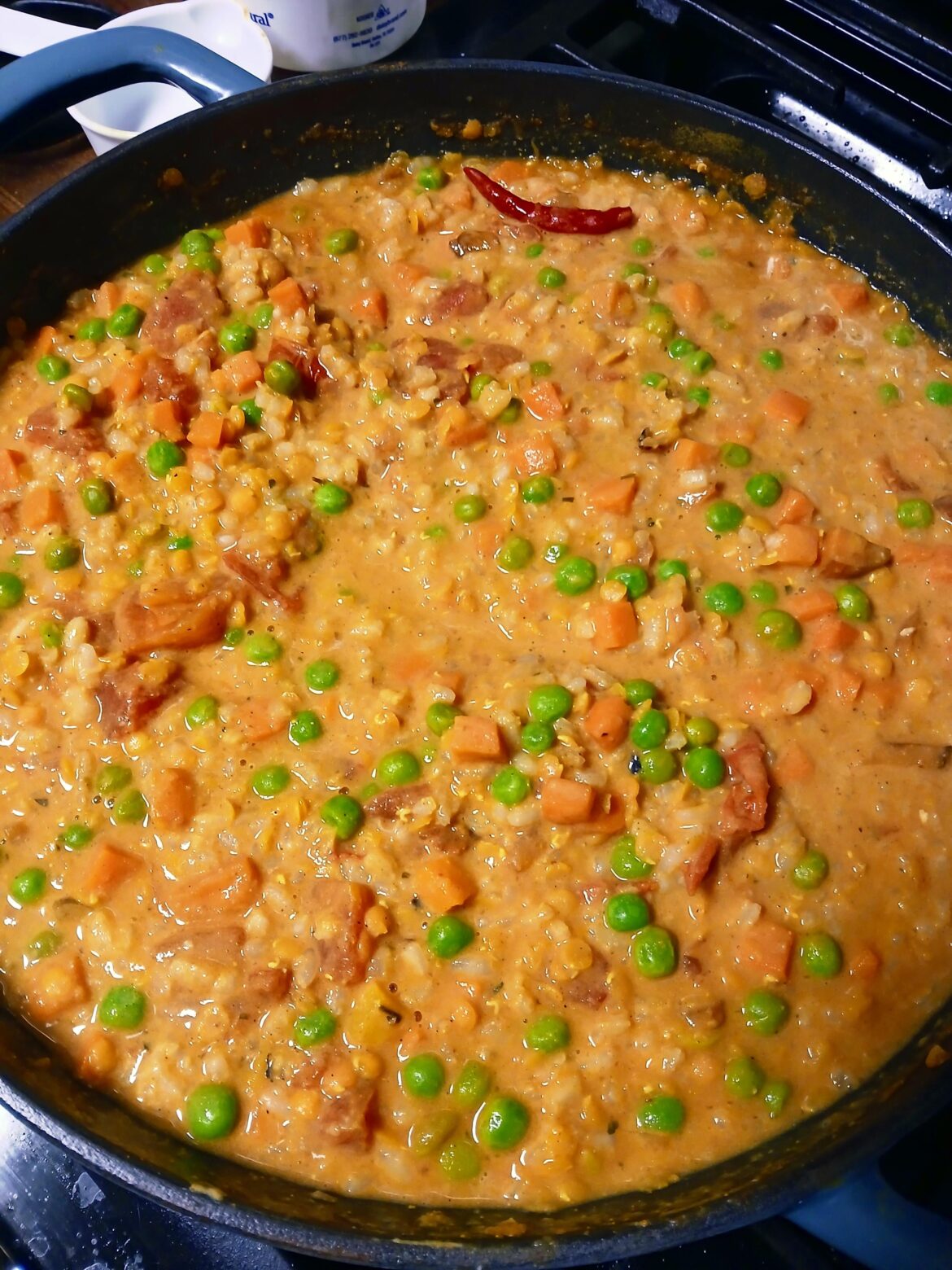 5$ Red lentil curry