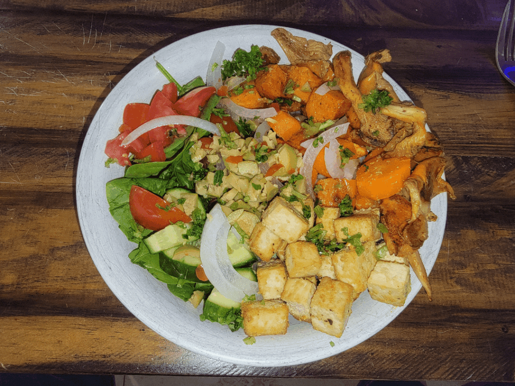 My WFPB dinner tonight.