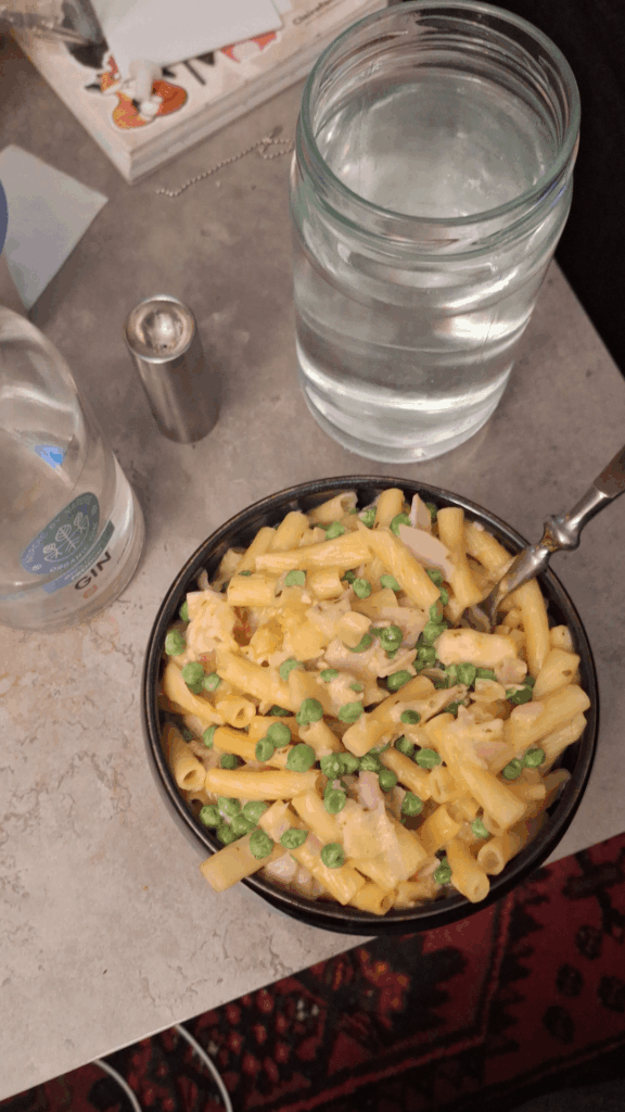 Partner is away, so the gin came out to play