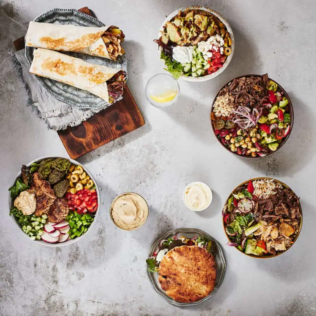 Yummy Mediterranean food at Boustan Clearwater