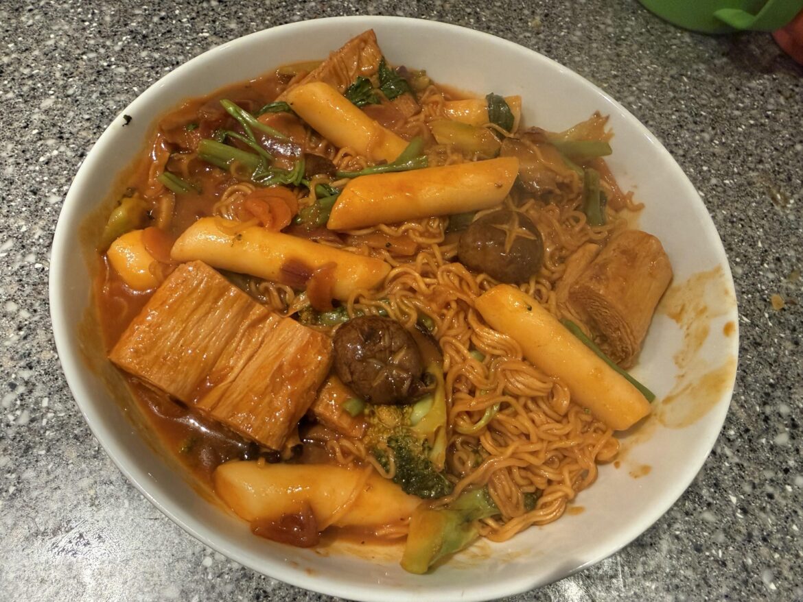 My first attempt at rabokki