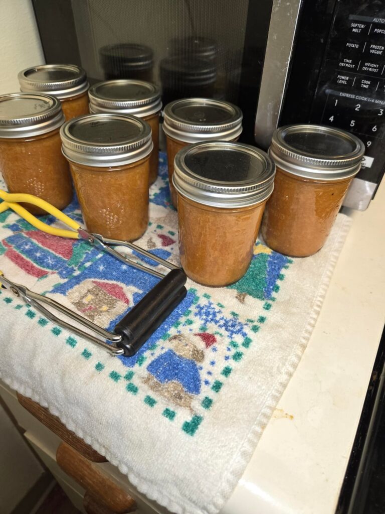 Persimmon jam from pomonas