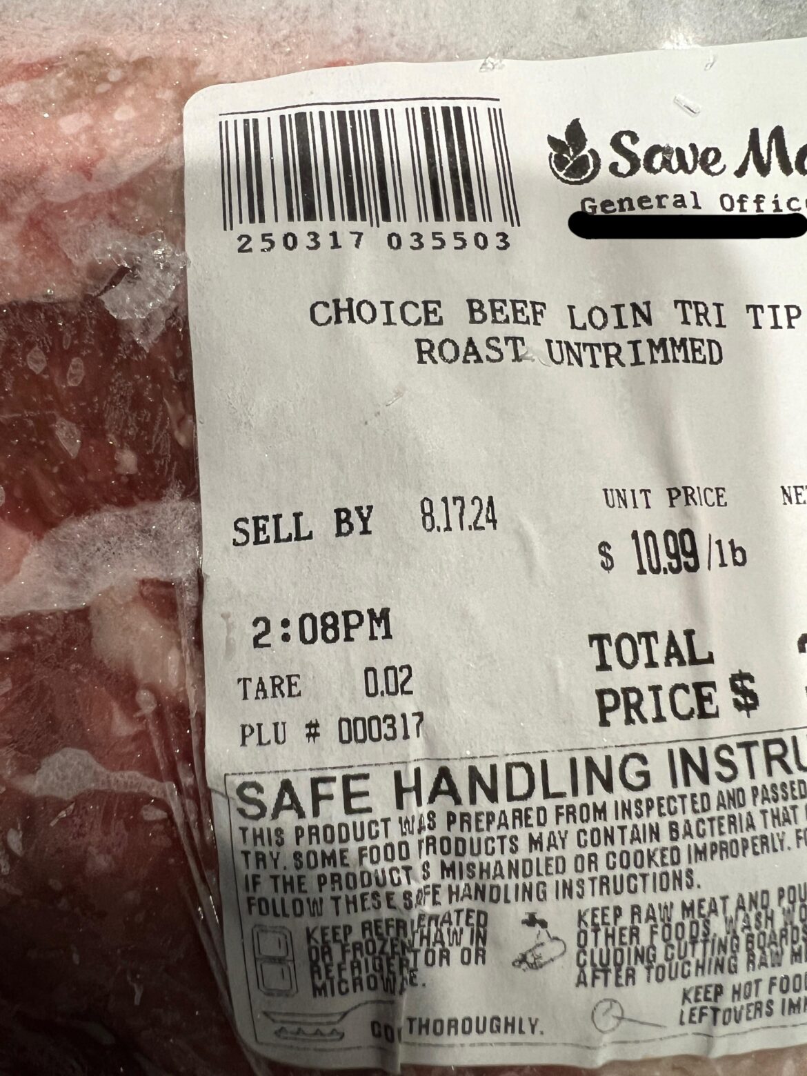 Found 2 Tri Tips In My Deep Freezer