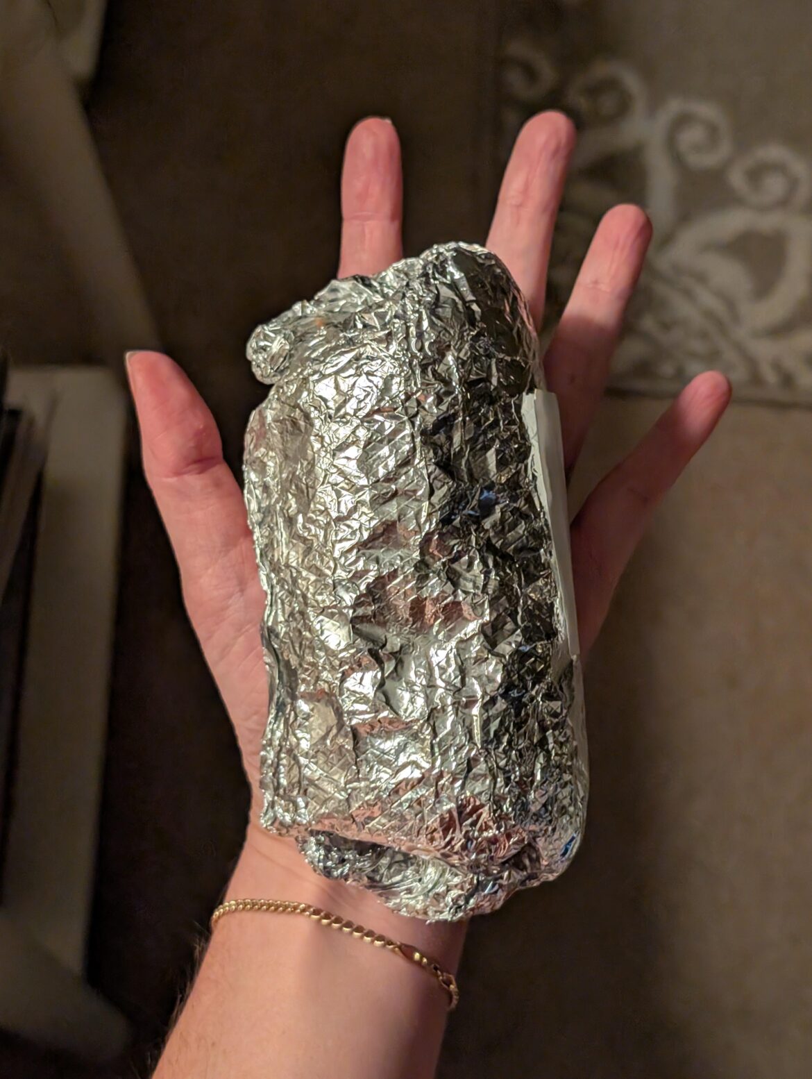 I ordered a Monster burrito from Freebirds and this is what I got